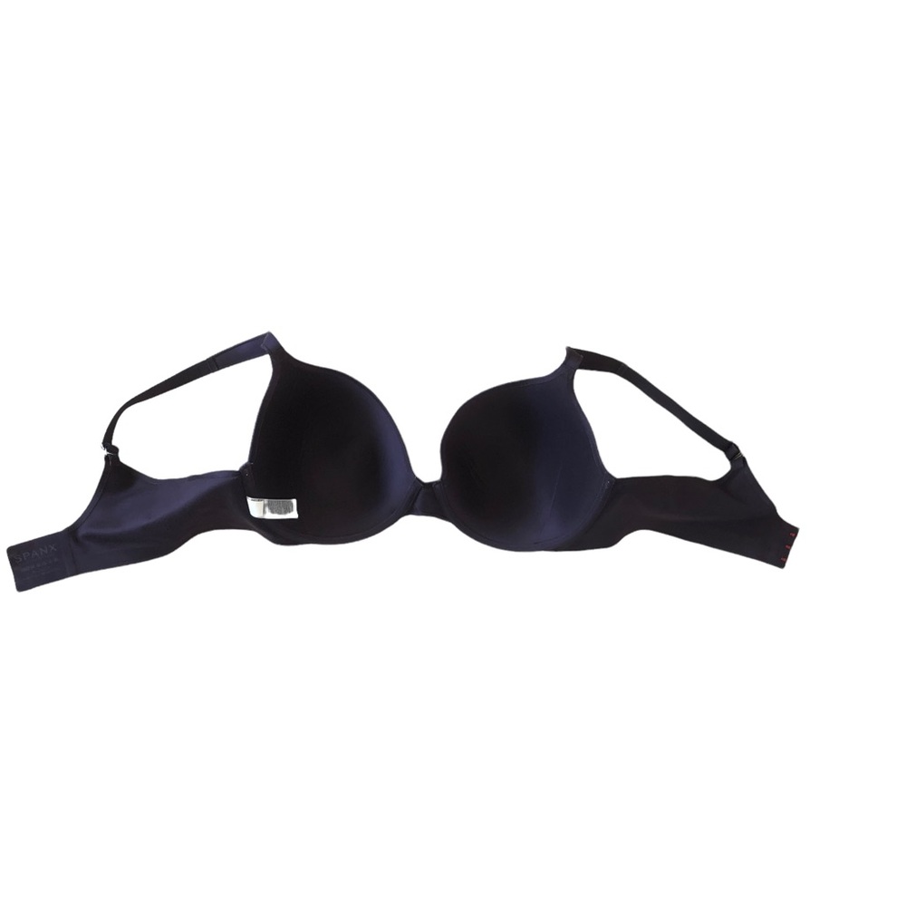 38D Demi Underwire Padded Bra by SPANK in Eggplant Purple Dark Purple - Picture 3 of 5